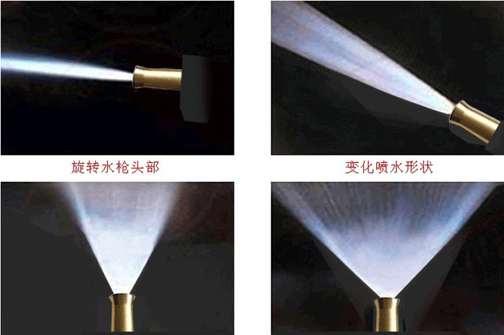 纯铜6分水枪直喷水枪头便携式洗车高压家用浇花汽车铜水枪头喷头