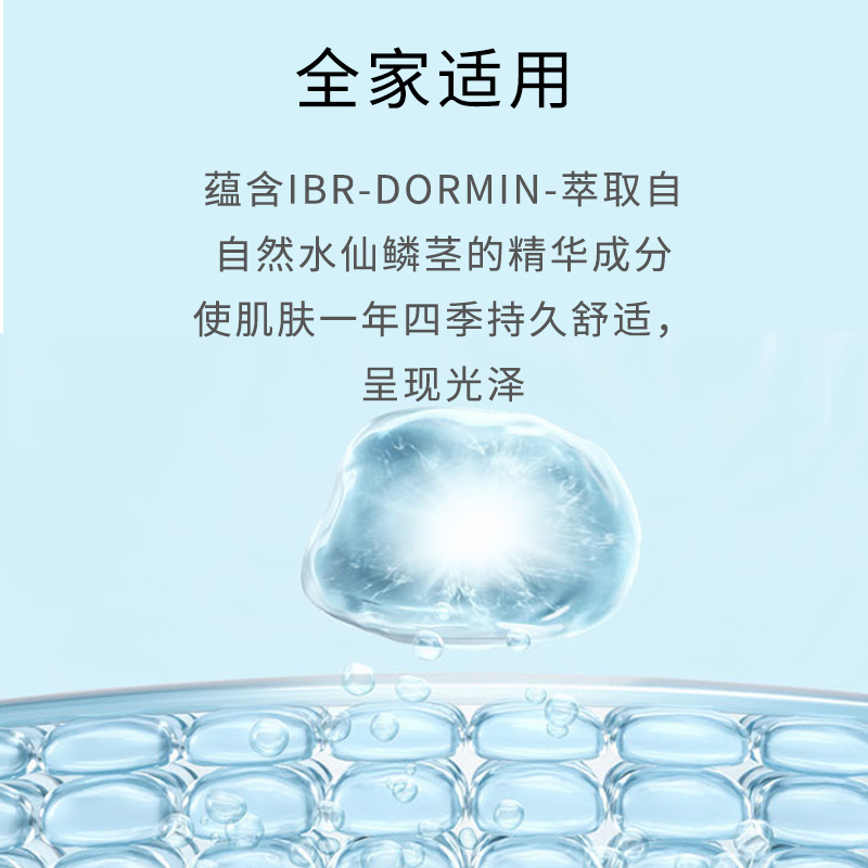 Nuskin国产如新水润滋养润肤乳带防伪码身体保湿乳液250ML - 图1