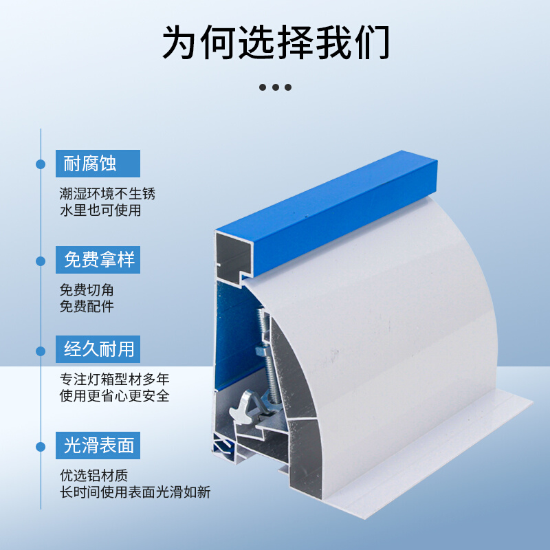 户外门头3m拉布灯箱型材卡布软膜贴膜广告招牌定制高透光布专用 - 图1