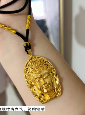 女越南沙金项链久不掉色