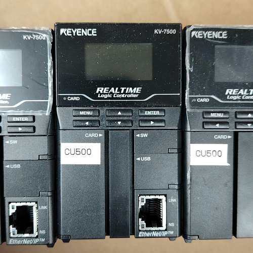 议价KEYENCE基恩士KV-7500 PLC主机，带CU500 - 图0