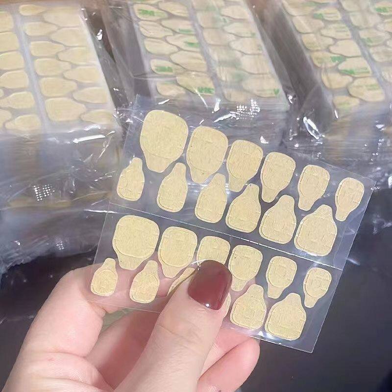 升级牛皮纸高粘果冻胶防水持久双面胶穿戴甲超薄强力贴片胶可拆卸,淘宝优惠券,粉丝福利购,淘宝优惠卷