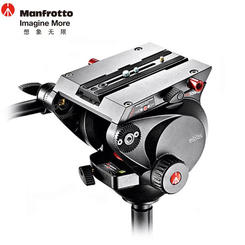 曼富图（Manfrotto）509HD专业稳定拍摄相机镜头摄像观鸟液压云台-图2