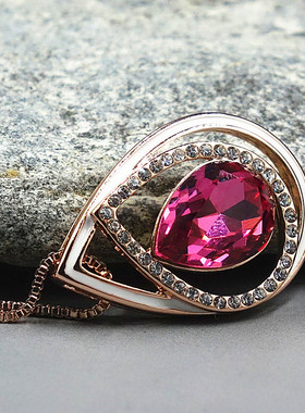 低调奢华风璀璨水钻锁骨链包邮