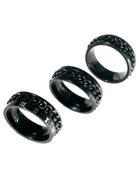 简约钛钢啤酒瓶开瓶戒指