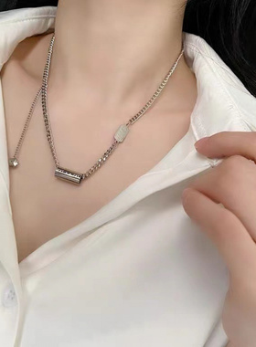 钛钢流苏小蛮腰项链04