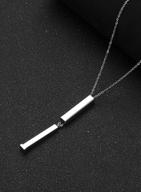 不锈钢可拆卸立体毛衣链