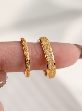 网红热销款直销日韩钛钢镀玫瑰金