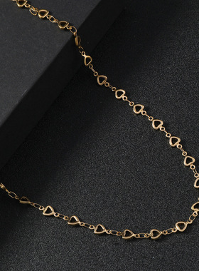 跨境专供不锈钢链条项链