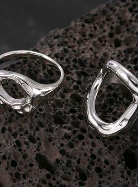 跨境热卖不锈钢情侣戒指