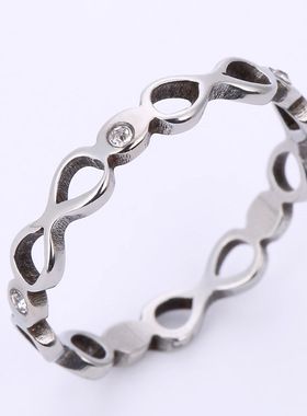 跨境源头厂家不锈钢钛钢戒指批发