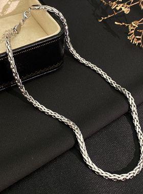 新款钛钢龙骨链金色粗链条