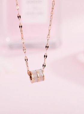 简约时尚贝壳吊坠项链