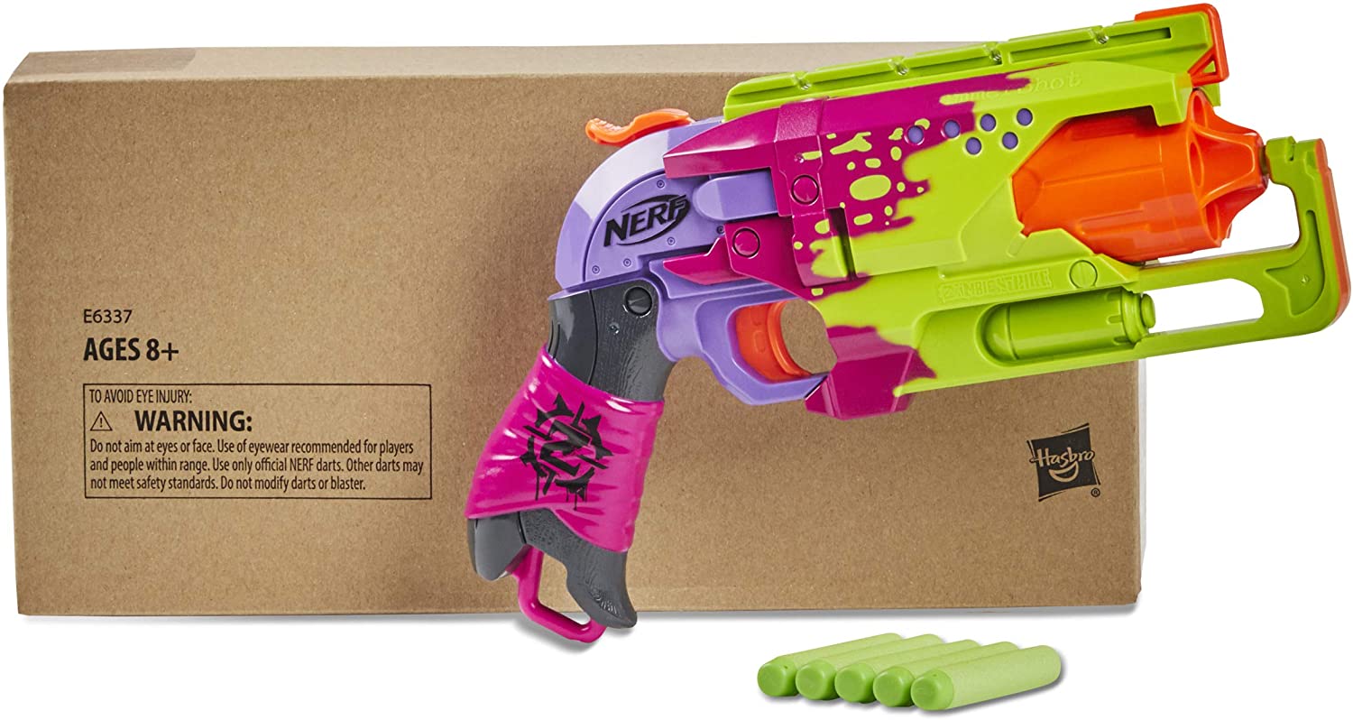 NERF热火zombie僵尸异色牛僵牛火龙果僵牛软弹发射器儿童玩具枪