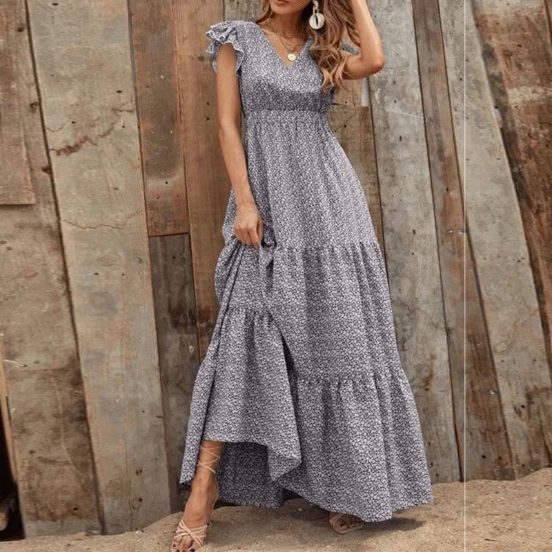 Cross border European and American women's clothing 2023 Sum - 图0