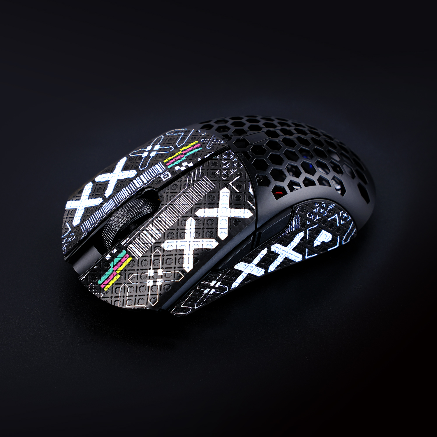 泰坦国度适用FinalMouse tralightX ULX蜥蜴皮鼠标防滑贴定制汗贴 - 图1