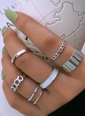 韩版学生简约ins个性网红尾戒