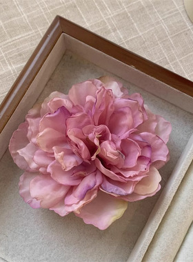 无注册商标花朵古风牡丹花发夹