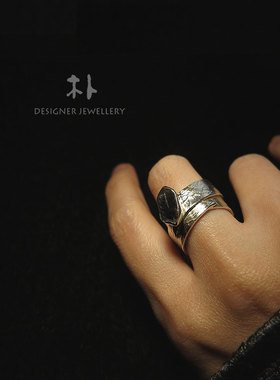 闪灵钻当代首饰小众银宝石设计感