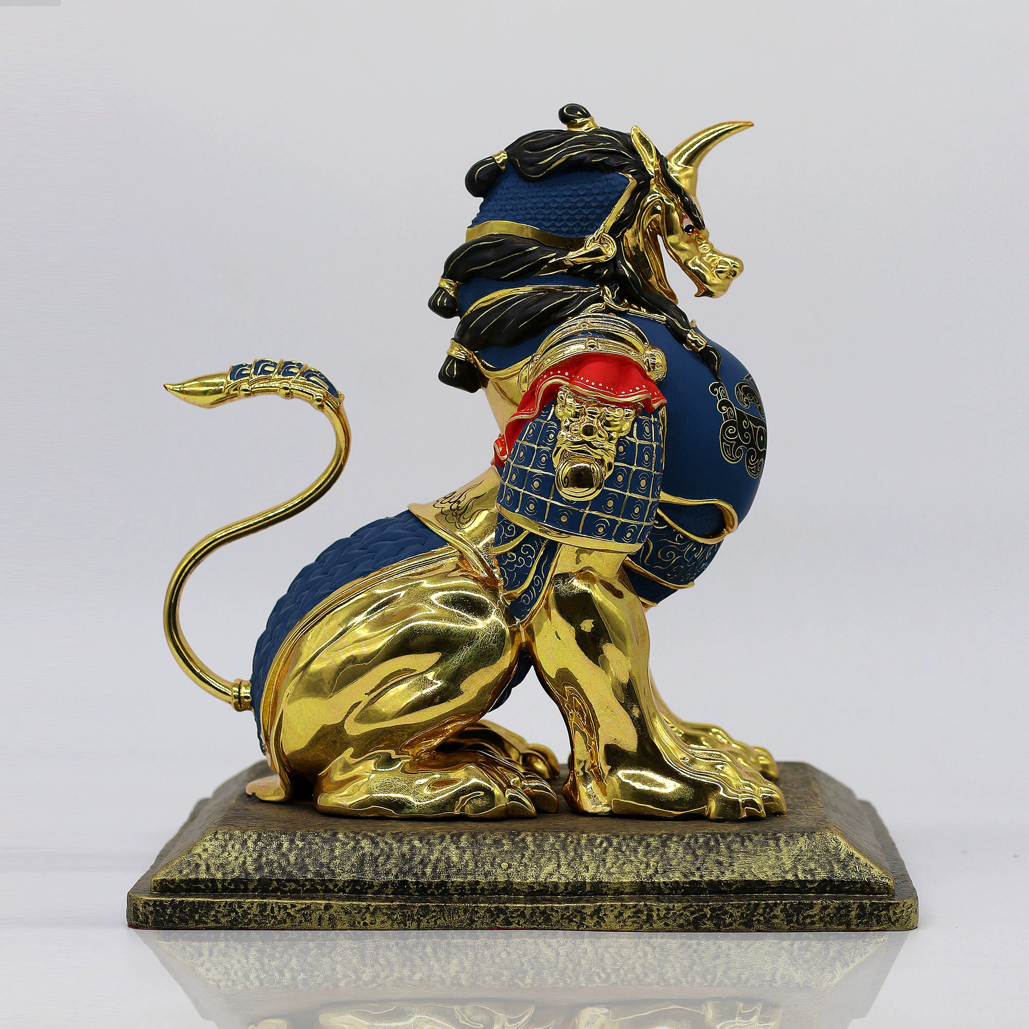 纯铜貔貅招财车载装饰用品中控台仪表创意个性汽车摆件车内高档男