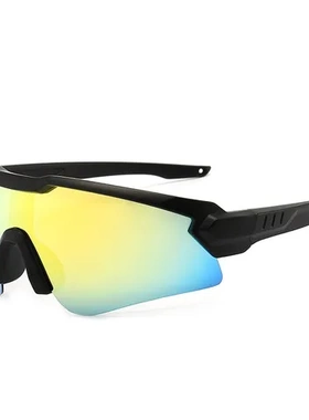 偏光自行车防尘太阳眼镜墨镜时尚半框防风骑行太阳镜新款跑步户外