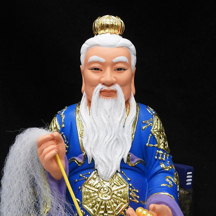 菩提老祖神像供奉家用摆件12寸16寸19寸菩提祖师爷树脂佛像