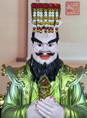 龙王龙母娘娘神像树脂东海龙王龙母奶奶神像