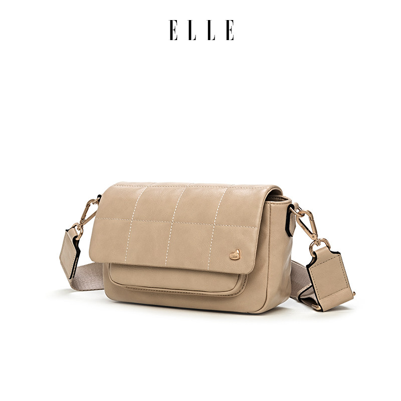 elle 2020秋冬新款98073休闲斜挎包 elle箱包女士包袋