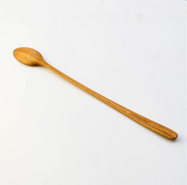 Chabatree mixing spoon teak unpainted