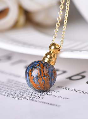 女彼得石精油瓶香水瓶可打开瓶子