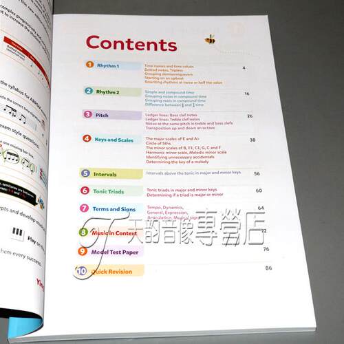 ABRSM英皇POCO MUSIC THEORY FOR YOUNG MUSICIANS BOOK3 英文版 - 图0