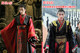 Classical Chinese style bride wedding Hanfu beauty ancient costume
