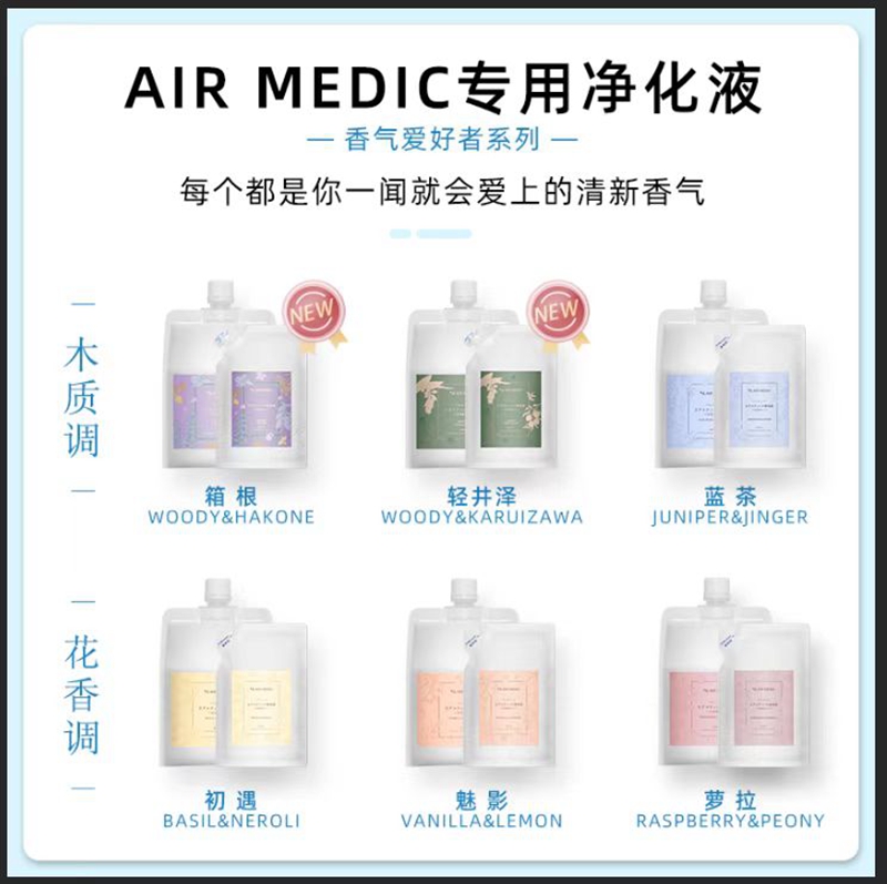 薄荷士多 日本AIR MEDIC宠物净化器多宠家庭猫舍除臭器杀菌除尿味 - 图0