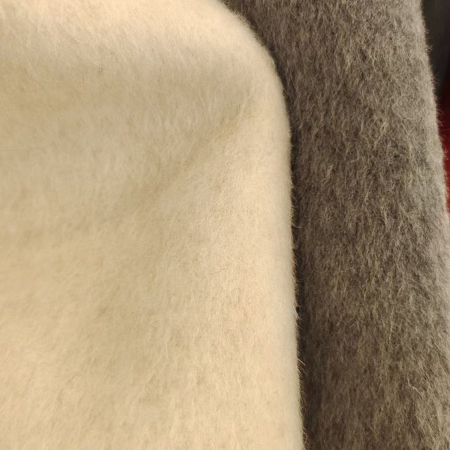 Autumn and winter new high-end French fashion Hepburn style women's long round neck waist slimming double-sided wool coat