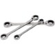Shida Tools Double Torx Quick Wrench Double-head Ratchet Quick Wrench Auto Repair Glasses Wrench 46201-46209