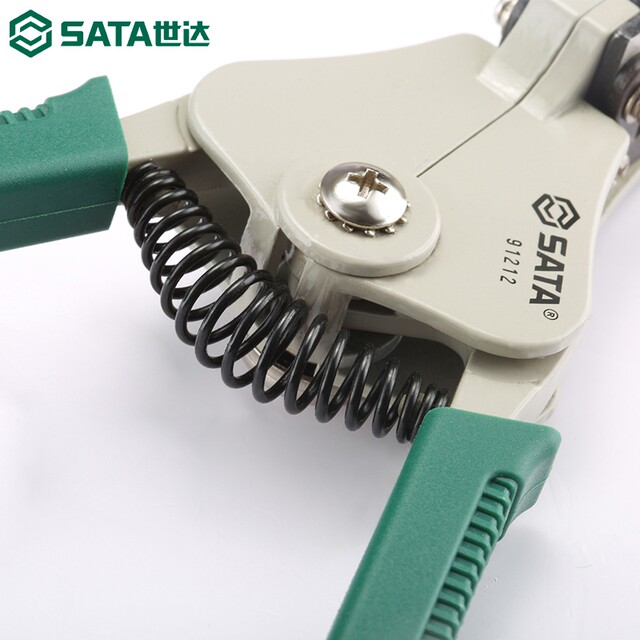 Shida Tools Wire Stripper Multi-function Electrician Fully Automatic 7-inch Industrial Grade Wire Puller Stripping Plier 91212