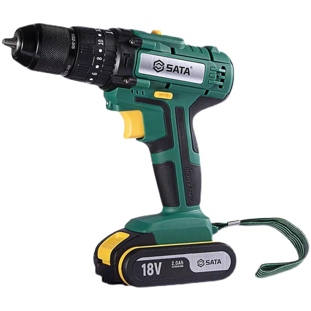Shida 18V lithium electric impact drill household multi-functional electric hand drill high torque electric screwdriver 05808A