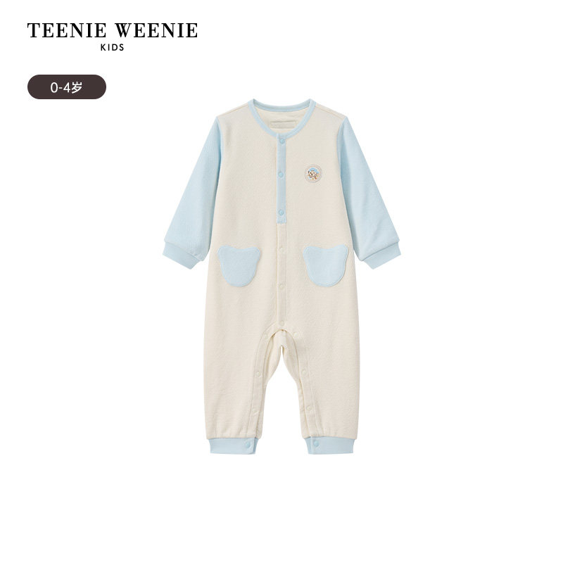 TeenieWeenie Kids小熊童装25新年秋冬男女婴儿宝宝连体哈衣爬服,淘宝优惠券,粉丝福利购,淘宝优惠卷