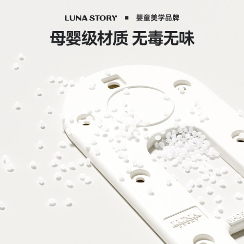 lunastory儿童玩具收纳架宝宝家用大容量绘本书籍整理落地置物柜 - 图3