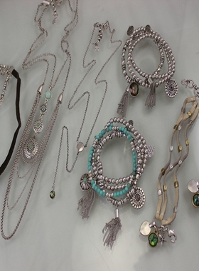 巴洛克珍珠鲍鱼贝手串项链