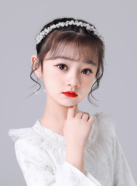 简约风花环超仙演出礼服儿童发饰