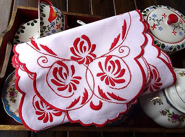 格调公主外贸库存美式纯棉刺绣复古布艺桌旗茶几盖巾桌布 29X80CM,淘宝优惠券,粉丝福利购,淘宝优惠卷