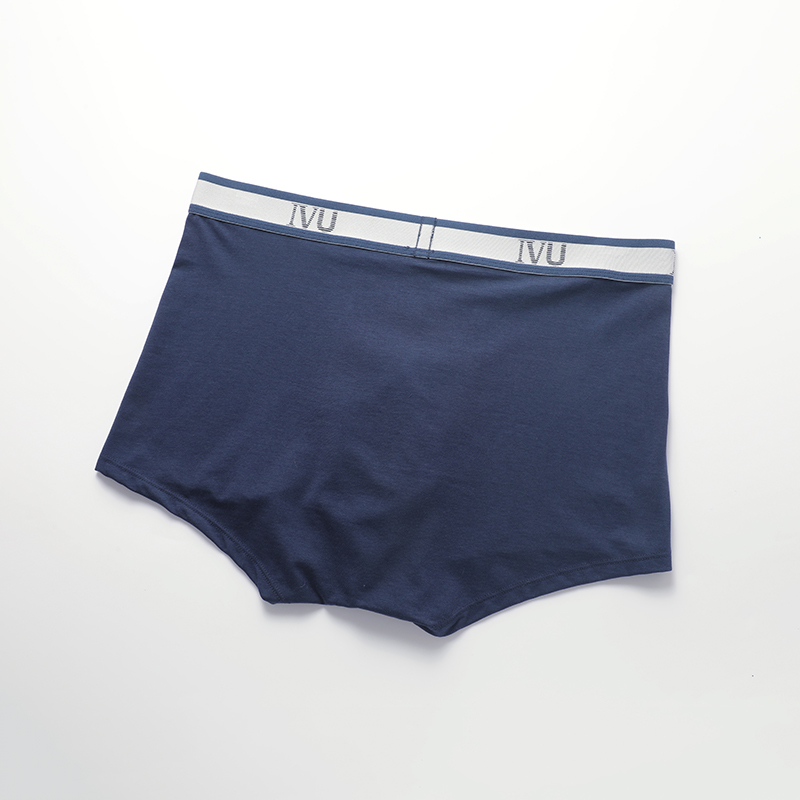 安莉芳旗下IVU男士专柜新品莫代尔logo腰头平角裤舒适内裤UPY0092 - 图1