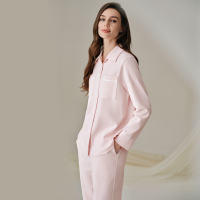 安莉芳女纯棉透气春秋舒适家居服简约