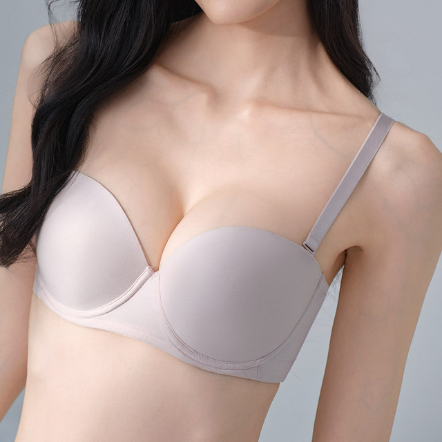 Strapless ນົມ ໃຫຍ່ Embry push-up sexy bra
