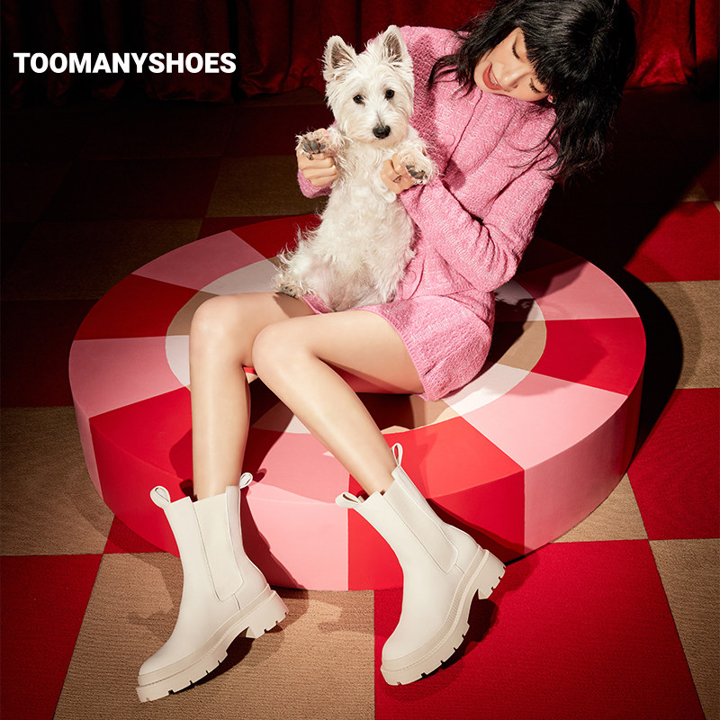 toomanyshoes瘦瘦2022年新款烟筒靴 toomanyshoes切尔西靴