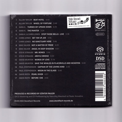 现货正版 老虎鱼精选 SACD 第1辑 发烧人声 CD唱片 试音天碟 - 图3