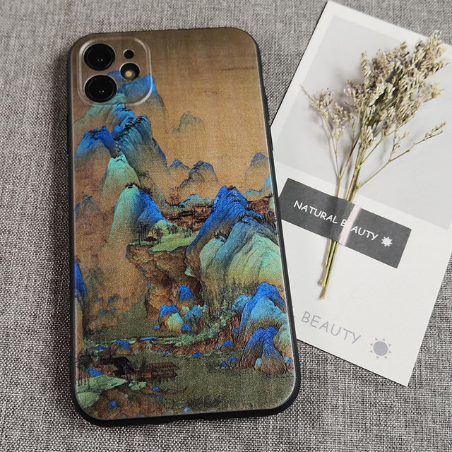 Wang Ximeng's Thousand Miles of Rivers and Mountains Mobile Phone Case