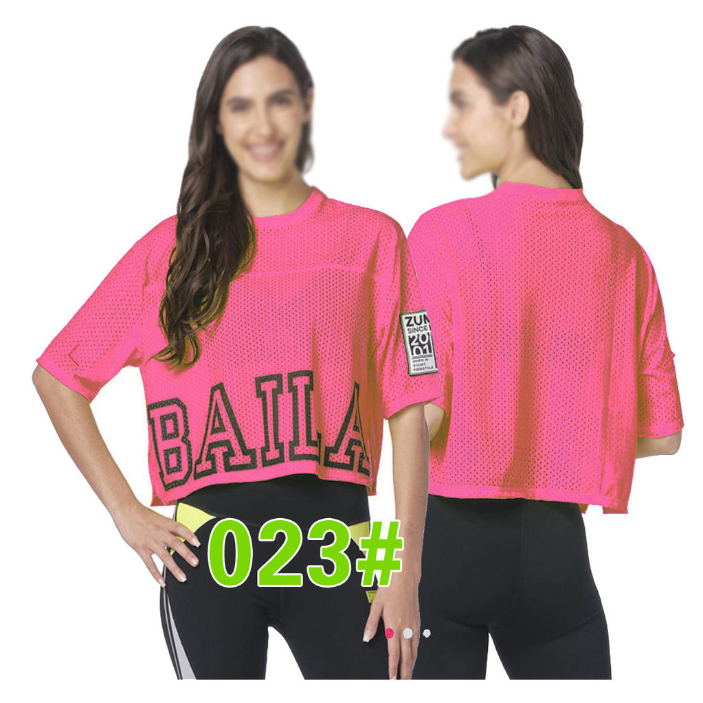 ZW特价 舞蹈服健身服运动跑步 宽松 短款女装T恤  速干 透气  023,淘宝优惠券,粉丝福利购,淘宝优惠卷