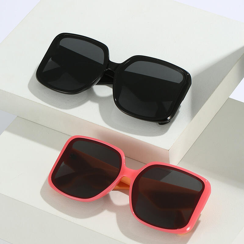 法国CorrectKnow夏季新款方框太阳渐变色欧美个性大框炫彩眼镜Sun-图2